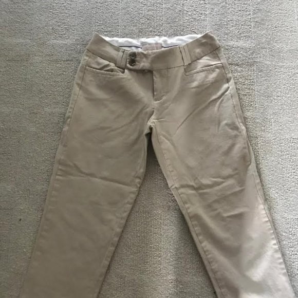 Banana Republic Factory Pants - 2 for $15 pants ! Tan Capris - stretch - banana republic